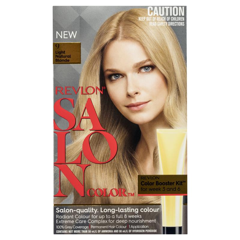 Buy Revlon Salon Hair Color 9 Light Natural Blonde Online At