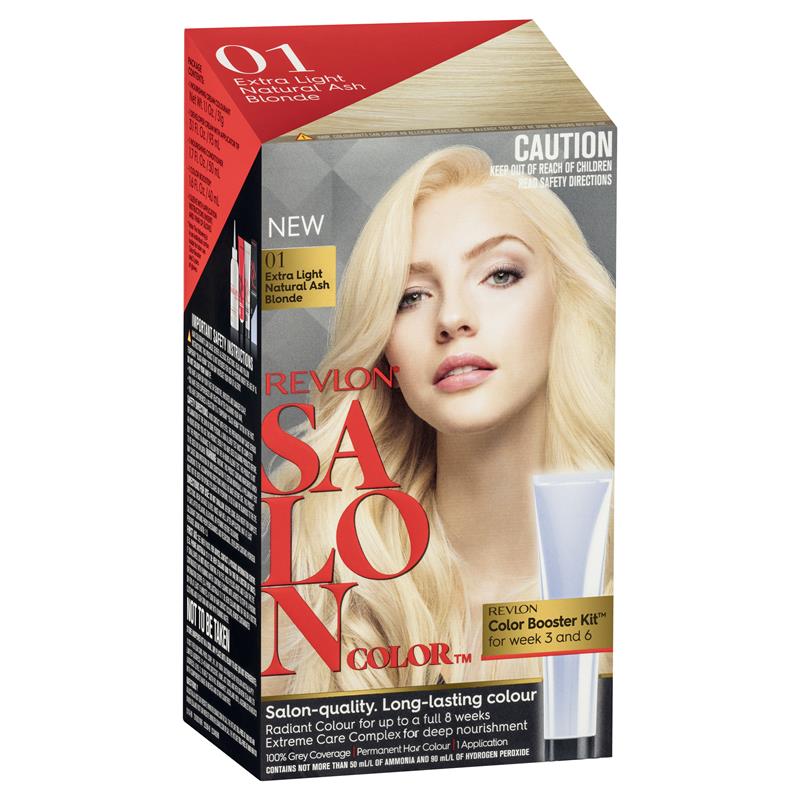 Buy Revlon Salon Hair Color 01 Extra Light Natural Ash Blonde