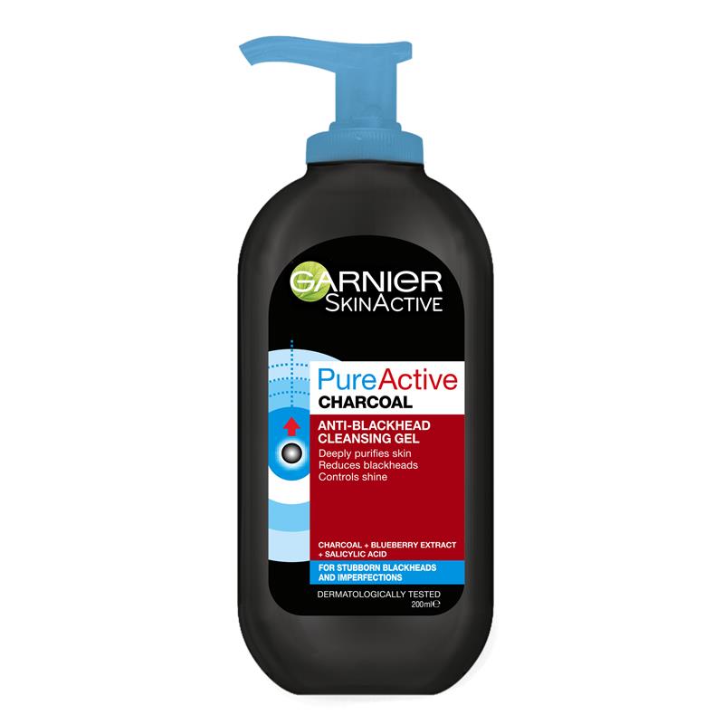garnier pure active gel cleanser