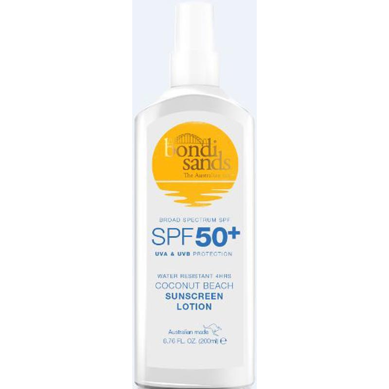 Buy Bondi Sands SPF 50+ Coconut Sunscreen Lotion 200ml Online at Chemist WarehouseÂ®