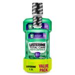 Listerine Mouthwash Teeth Defence Value Pack 1 Litre + 500ml