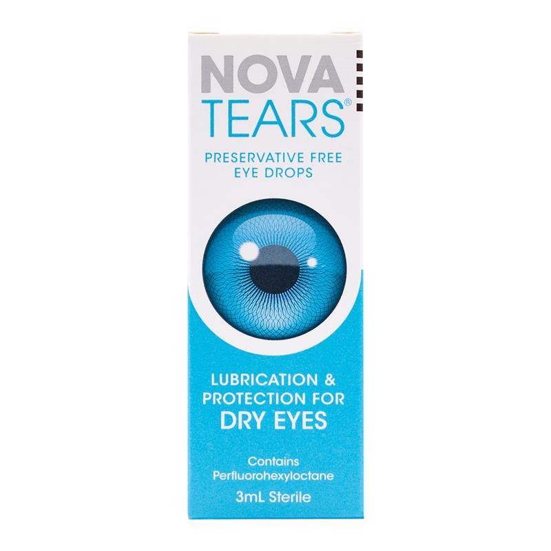 Buy Nova Tears Lubricating Eye Drops 3ml Online at Chemist Warehouse®