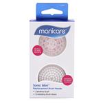 Manicare Salon Sonic Mini Facial Cleanser Replacement Brush Heads 2 Pack
