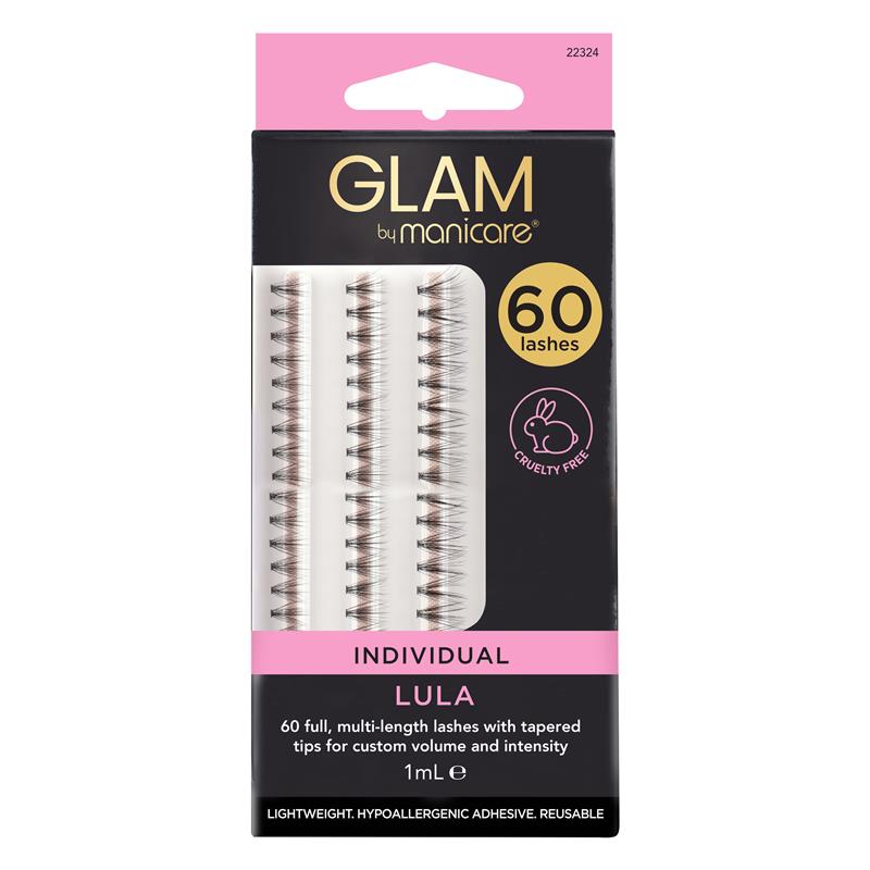 Buy Glam by Manicare Eyelashes Individual Lash Lula 22324 Online at