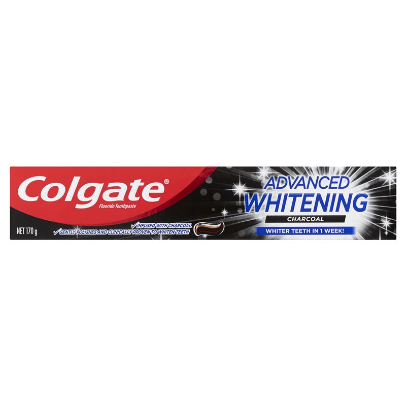 colgate advanced whitening toothpaste charcoal