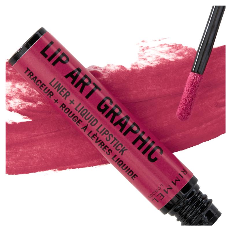 Buy Rimmel Lip Art Graphic 110 Vibez Online at Chemist Warehouse®