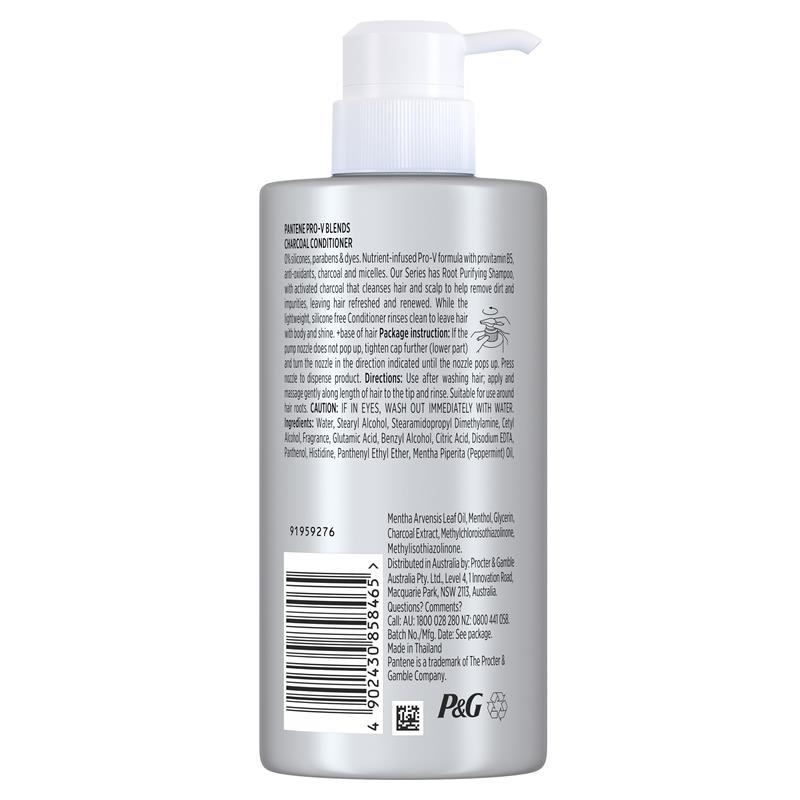 Buy Pantene Pro V Blends Micellar Charcoal Conditioner 300ml