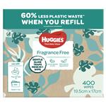 Huggies Fragrance Free Wipes 400 Pack