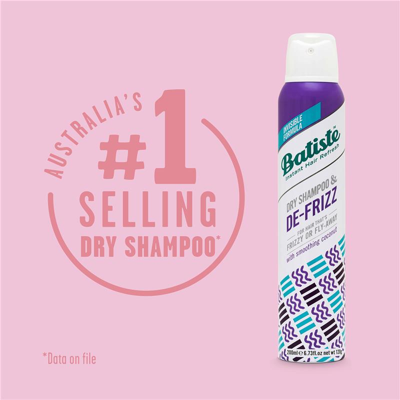 Buy Batiste Hair Benefits DeFrizz Dry Shampoo 200ml Online at Chemist