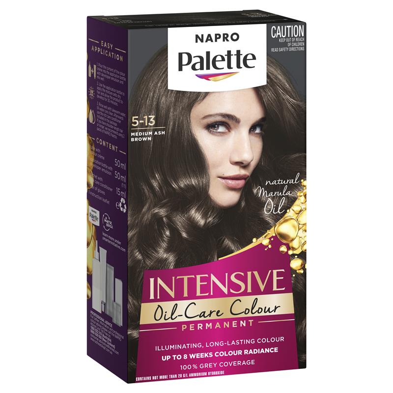 Buy Napro Palette 5 13 Medium Ash Brown Online At Chemist Warehouse