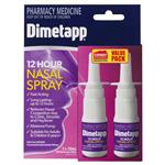 Dimetapp 12 Hour Nasal Spray 20mL Twin Pack Exclusive
