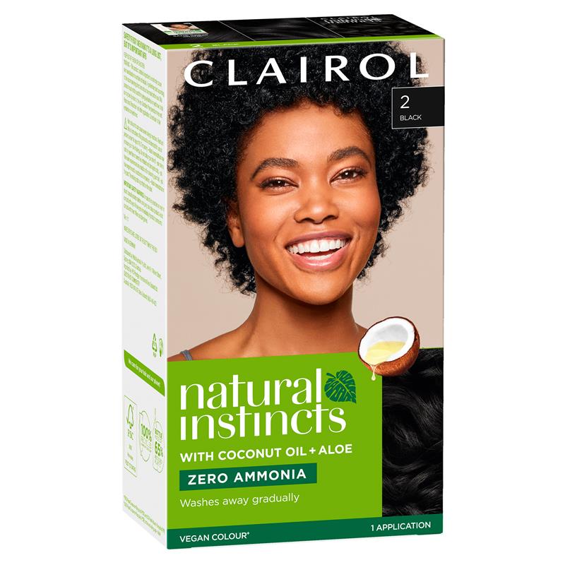 Buy Clairol Natural Instincts 2 Black Online At Chemist Warehouse
