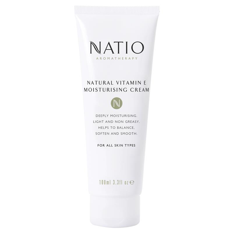 Buy Natio Natural Vitamin E Moisturising Cream 100ml Online Only Online