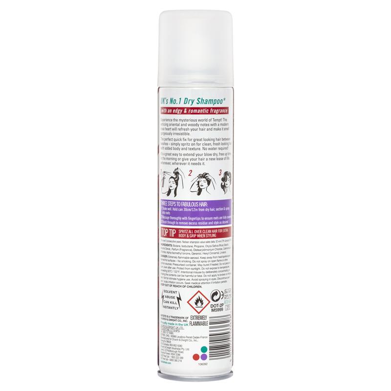 Buy Batiste Tempt Dry Shampoo 200ml Online at Chemist Warehouse®