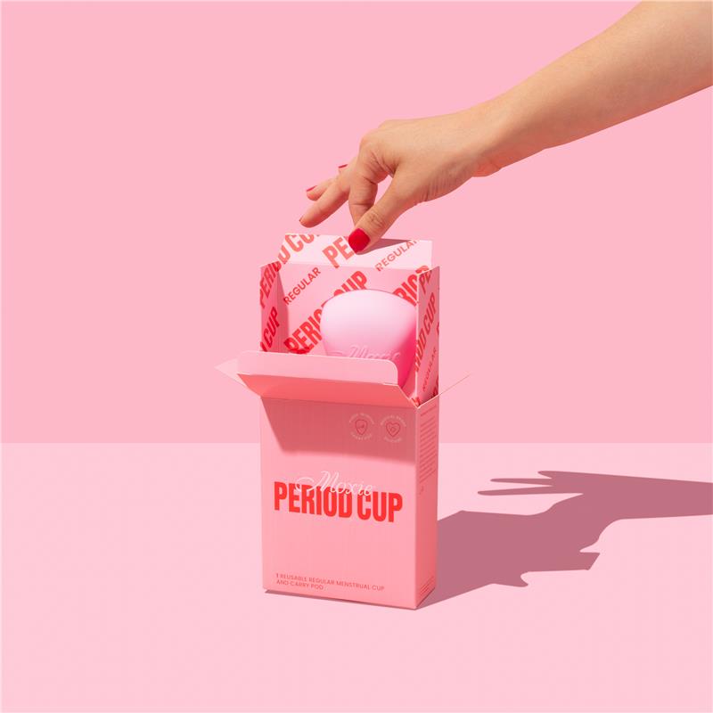 Buy Moxie Menstrual Cup With Purseworthy Pod Regular Online at Chemist