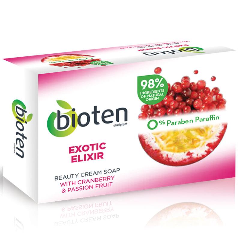 Buy Bioten Soap Bar Exotic Elixir Cranberry & Passionfruit 100g Online ...