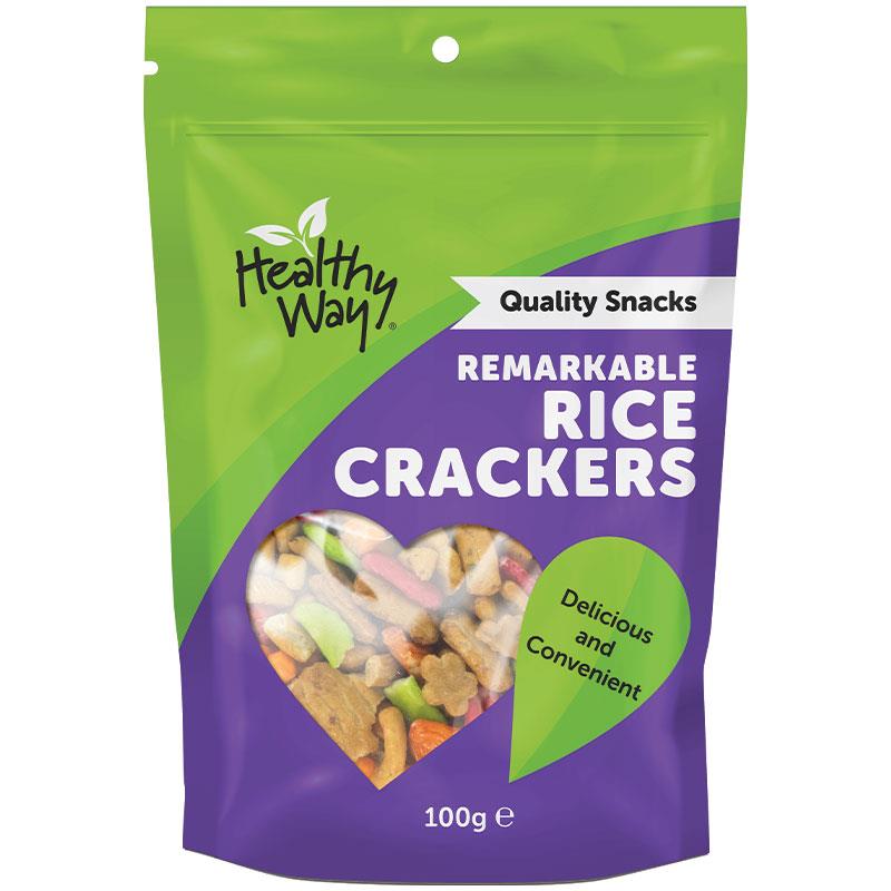 Buy Healthy Way Remarkable Rice Crackers 100g Online at Chemist Warehouse®