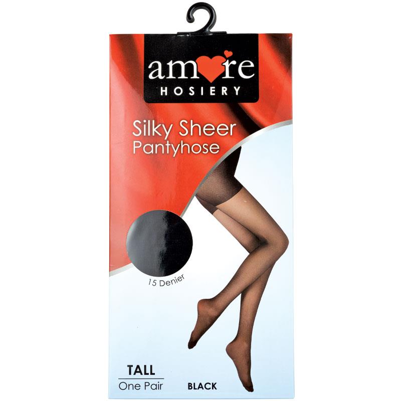 Buy Amore Hosiery Pantyhose Black 15 Denier Tall Online at Chemist ...