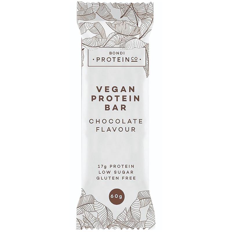 Buy Bondi Protein Co Vegan Protein Bar Chocolate Flavour 60g Online at
