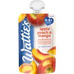 Wattie's Apple, Peach & Mango 4 - 6m+ 120g