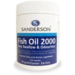 Sanderson Fish Oil 2000mg  360mg EPA/240mg DHA 220 Capsules