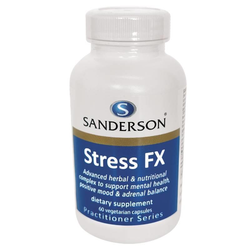 Buy Sanderson Stress & Anxiety FX 60 Capsules Online at Chemist Warehouse®