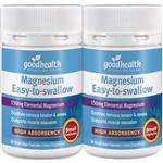 Good Health Magnesium Easy-To-Swallow Twin Pack 180 Capsules