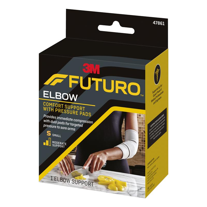 Buy Futuro Comfort Elbow Support With Pressure Pads Small Online at Chemist Warehouse®