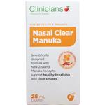 Clinicians Nasal Clear Manuka 25mL