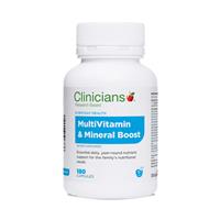 Clinicians Multivitamin & Mineral Boost 180 Capsules
