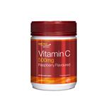 Microgenics Vitamin C 500mg Raspberry Flavoured (New Zealand Formula)