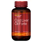 Microgenics Cod Liver Oil Forte 300 Capsules (New Zealand Formula)
