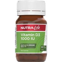 Buy NutraLife Vitamin D Plus 60 Capsules Online At Chemist Warehouse®