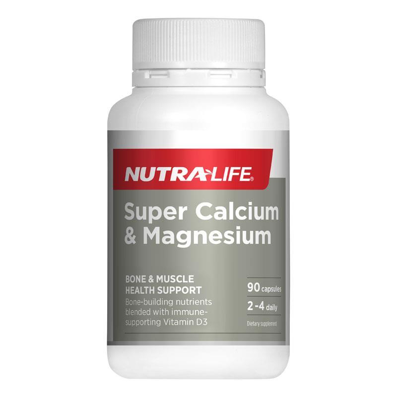 Buy NutraLife Super Calcium + Magnesium 90 Capsules Online at Chemist ...