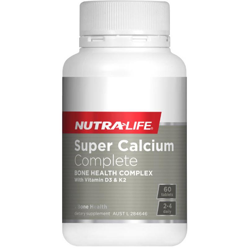Buy NutraLife Super Calcium Complete 60 Tablets Online at Chemist ...