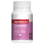 NutraLife Cranberry 50000 50 Capsules
