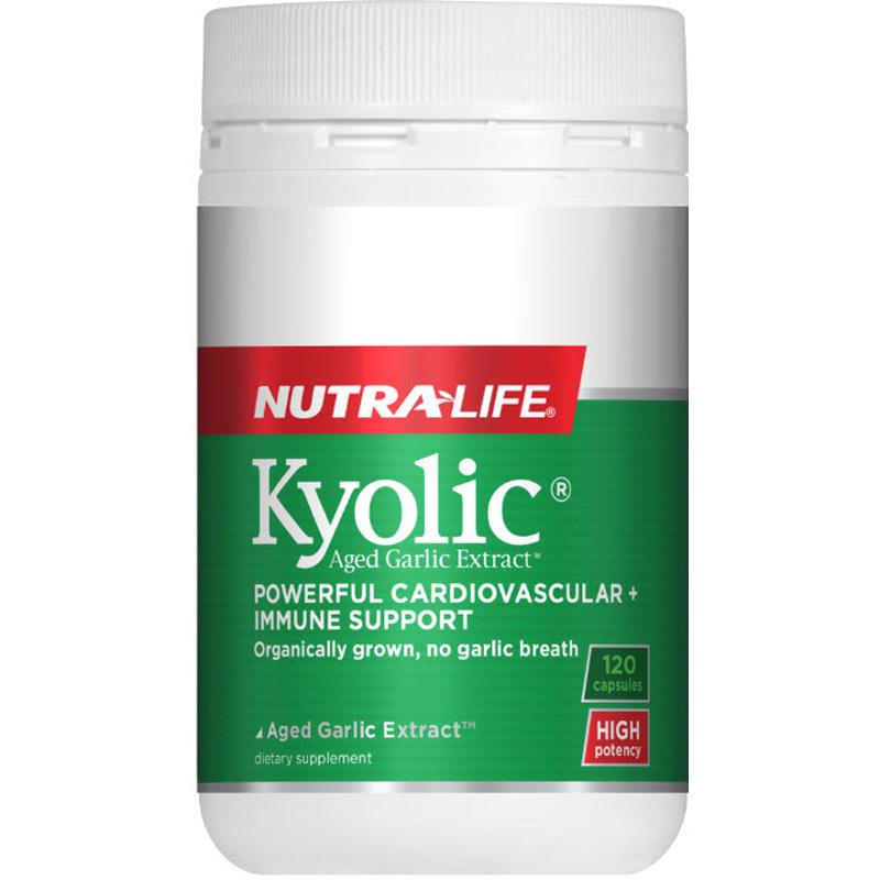 Buy NutraLife Kyolic Aged Garlic Extract High Potency 120 Capsules
