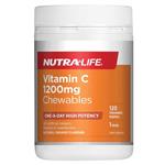 NutraLife One-A-Day Vitamin C 1200mg High Potency 120 Tablets