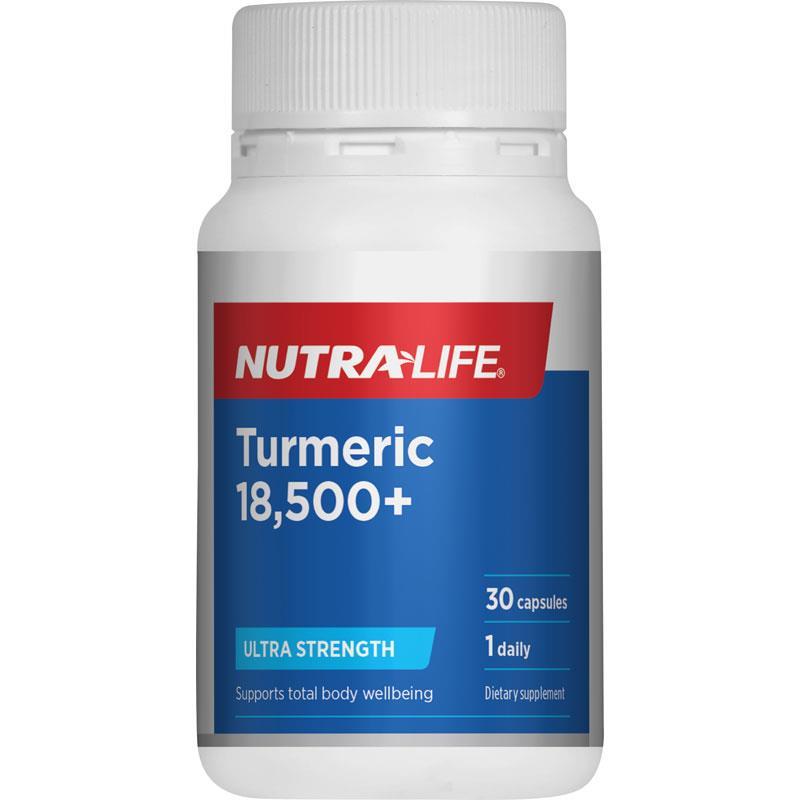 Buy NutraLife Turmeric 18500 + Ultra Strength 30s Online at Chemist