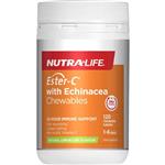 NutraLife Ester C 500mg Echinacea 120 Chewable Tablets