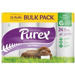 Purex Toilet Tissue White 24 Pack