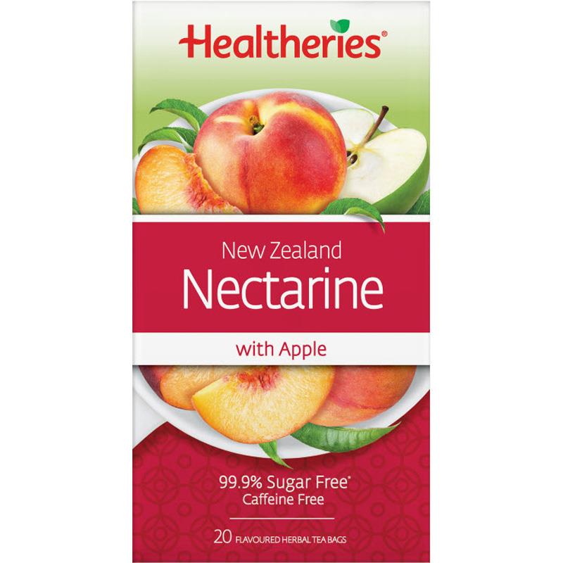 Buy Healtheries New Zealand Nectarine Tea 20 Bags Online at Chemist