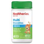 Healtheries KidsCare Multi 60 Chewable Tablets