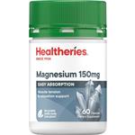 Healtheries Magnesium 150mg 60 Capsules