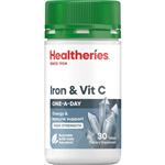 Healtheries Iron & Vit C 30 Tablets