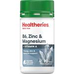Healtheries B6 Zinc & Magnesium with Vitamin A 90 Tablets