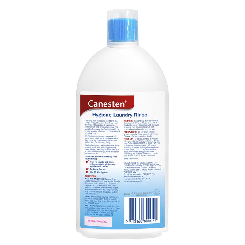 Buy Canesten Hygiene Rinse Regular 1 Litre Online at Chemist Warehouse®