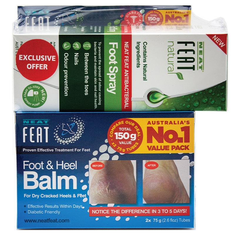 Buy Neat Feat Foot And Heel Balm 75g 2 For 1 With Bonus Natural