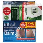 Neat Feat Foot & Heel Balm 75g 2-For-1 With Bonus Natural Antibacterial Spray 50ml