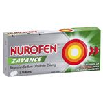 Nurofen Ibuprofen Zavance Fast Pain Relief 12 Tablets